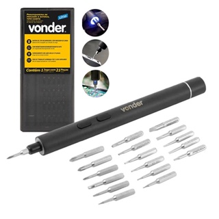 Parafusadeira de Precisão Tipo Caneta a Bateria 5/32” 3,7v 6001003700 Vonder