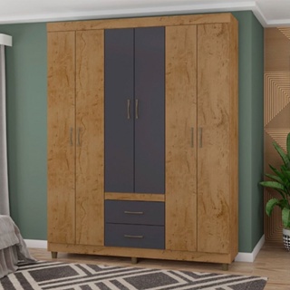 Guarda-Roupa Araplac Suíça 2262 6 Portas