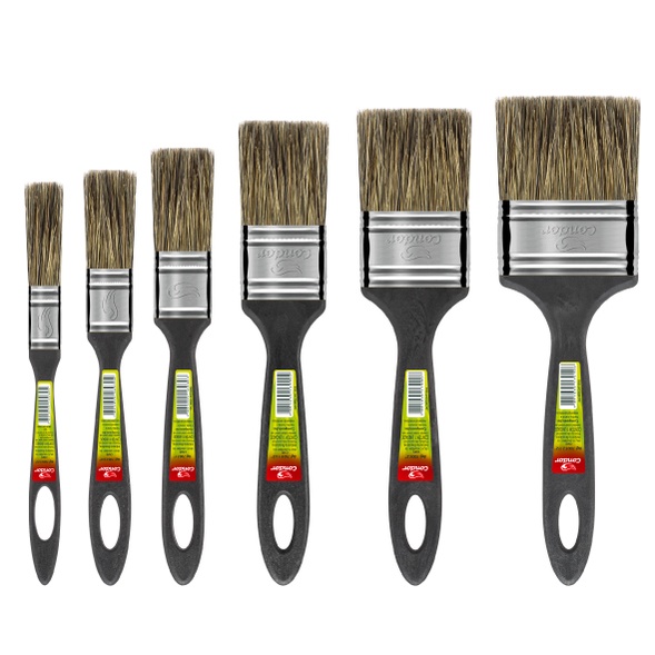 Pincel Trincha Simples Para Esmalte Sintético e Tinta Óleo Diversos ...