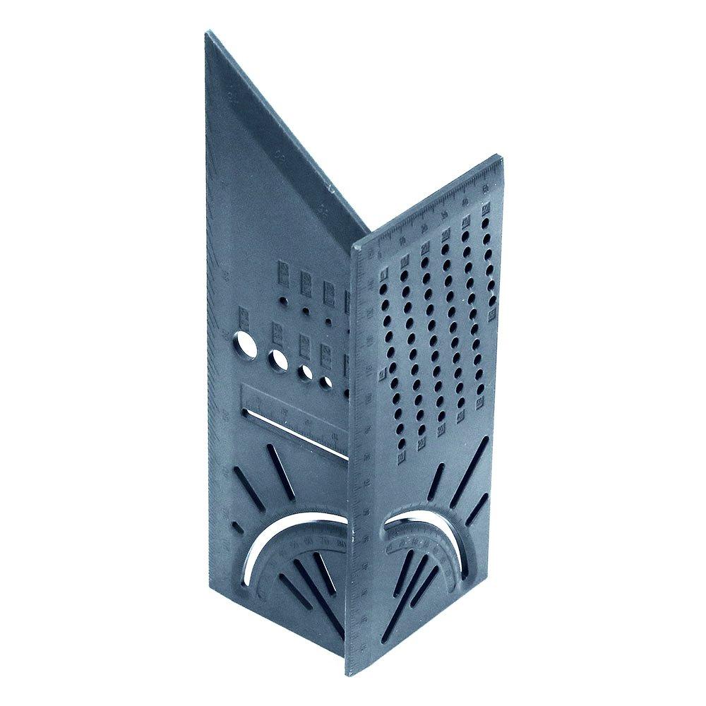 Esquadro Mitra 3D Angular Com Gabarito Multiuso 45 E 90 Grau | Brasil - Foto 2