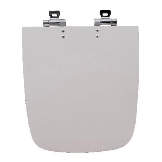 Assento Sanitário em Poliester Soft Close Boss Sofisticato Castanha Champagne Sicmol
