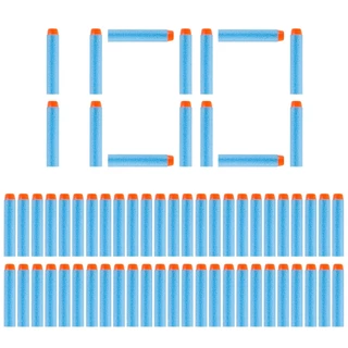 100/50 Pcs Acessórios De Cabeça Dura EVA Macia Para Brinquedos Nerf