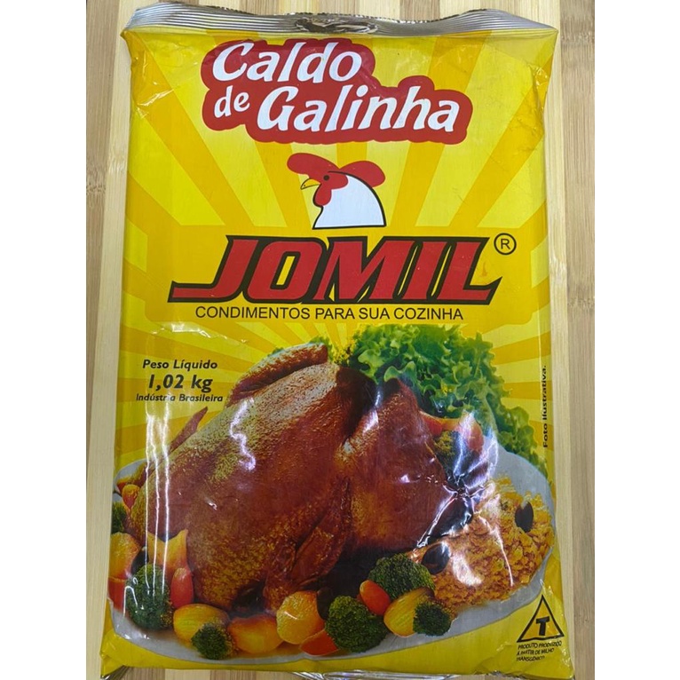 Caldo de Galinha Jomil em pó Pacote 1kg | Shopee Brasil