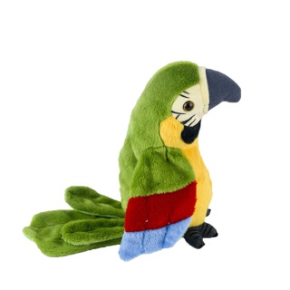 Stuffed discount talking parrot