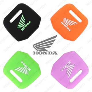 Capa De Borracha Colorida Silicone Para Chaves Honda Msx 125 Rebel 300 Wave 100 Grom cb300 cbr300 Motocicletas