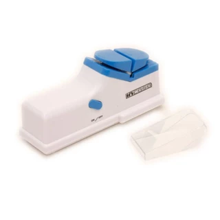 Afiador De Facas E Tesouras Elétrico a pilha em Oferta na Shopee