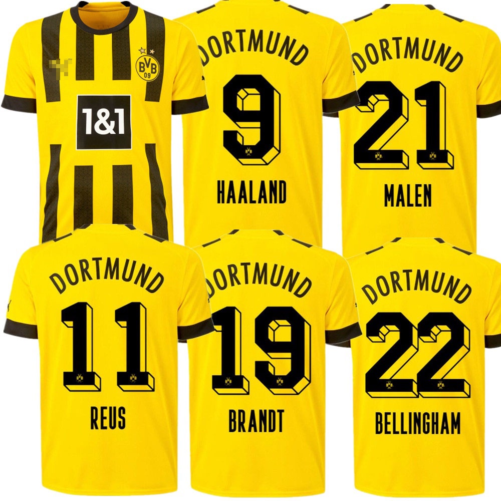 camisa de Futebol 22-23 BVB Jersey home football shirt | Shopee Brasil