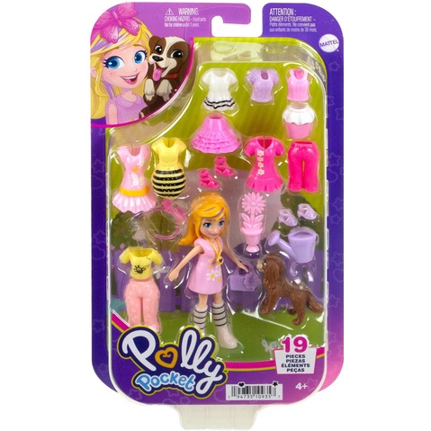 Boneca Polly Pocket Conjunto de Brinquedo Mundo Surpresas Sorvete HFR00  Mattel - 22 cm - Shopping do Sicredi