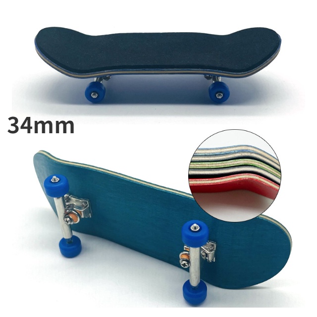 2 Pcs Dedo Mini Skateboard  dedo com ferramentas Pro Fingerboard e  almofada Pu antiderrapante,Jogo interativo skate estilo livre para  treinamento escala dedos, Nanyaciv : : Esporte