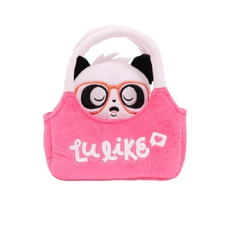 Luluca Pandalu Panda Na Bolsinha Lulike F01077 Laranja - Fun