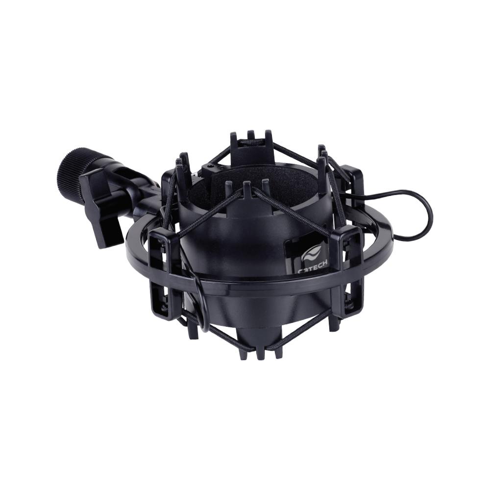 Suporte de Microfone Shock Mount Aranha MI-S20BK C3Tech