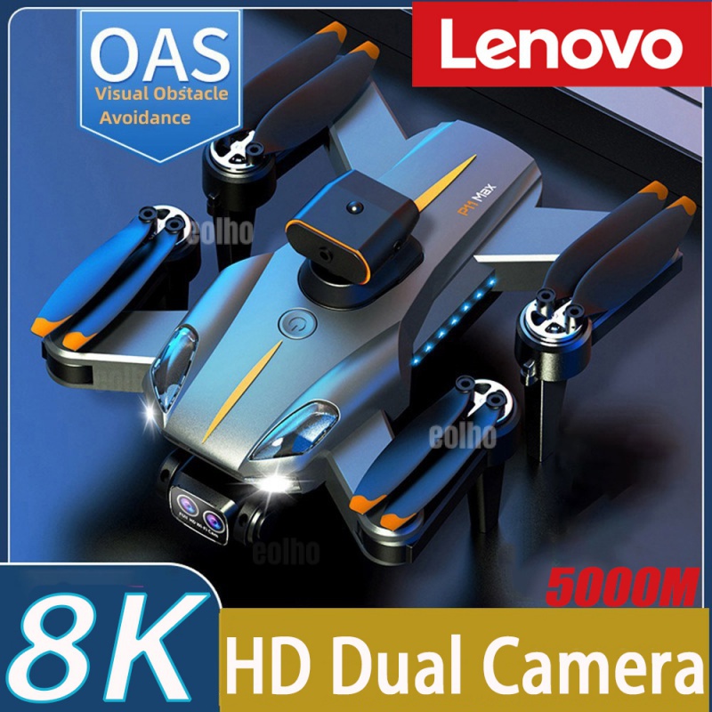 Lenovo P11S Drone 8K 5G GPS Profissional HD Fotografia Aérea Dual-Camera Omnidirecional Obstáculo Evitar Quadrotor Drone