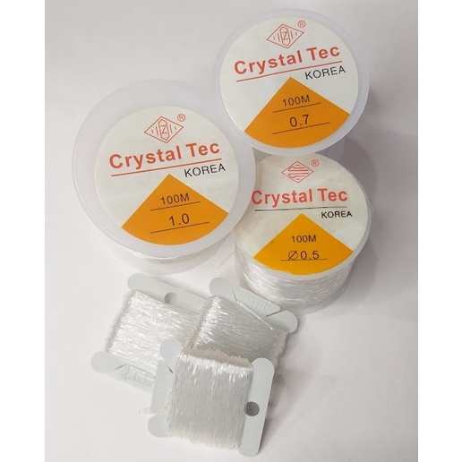 Fio De Silicone Para Bijuterias Transparente 10 Metros