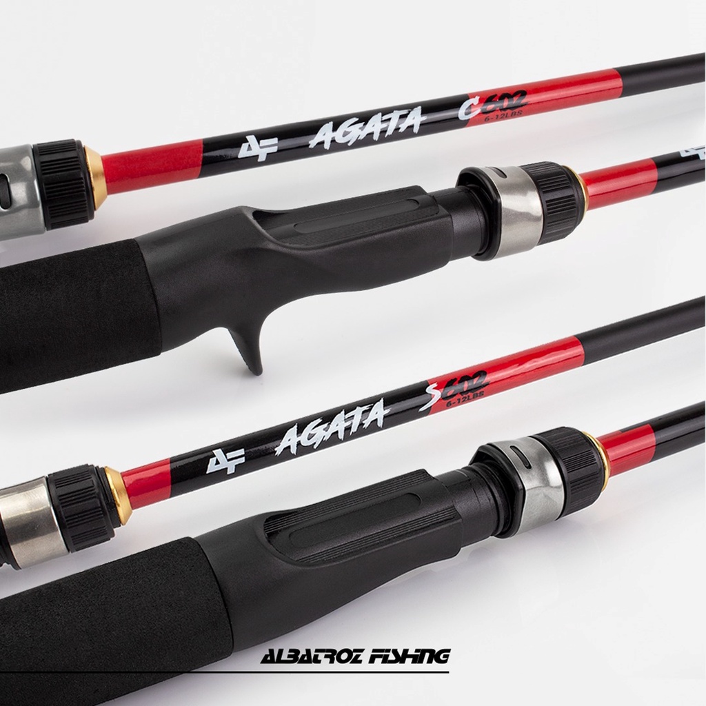 Vara De Pesca Carretilha Carbono Albatroz Agata 1,50 M