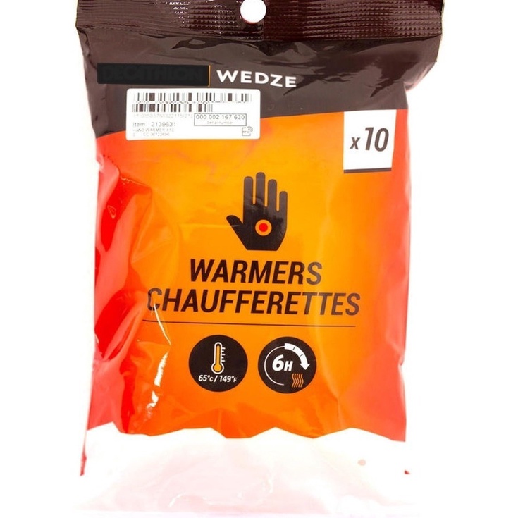 Hand Warmer Aquecedor De Mãos Kit Com 5 Pares Wedze Original