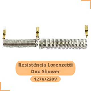 Resistência Duo Shower Quadra Ducha Futura Multitemperatura Eletrônica 127v (5500w) - 220v (7500w)