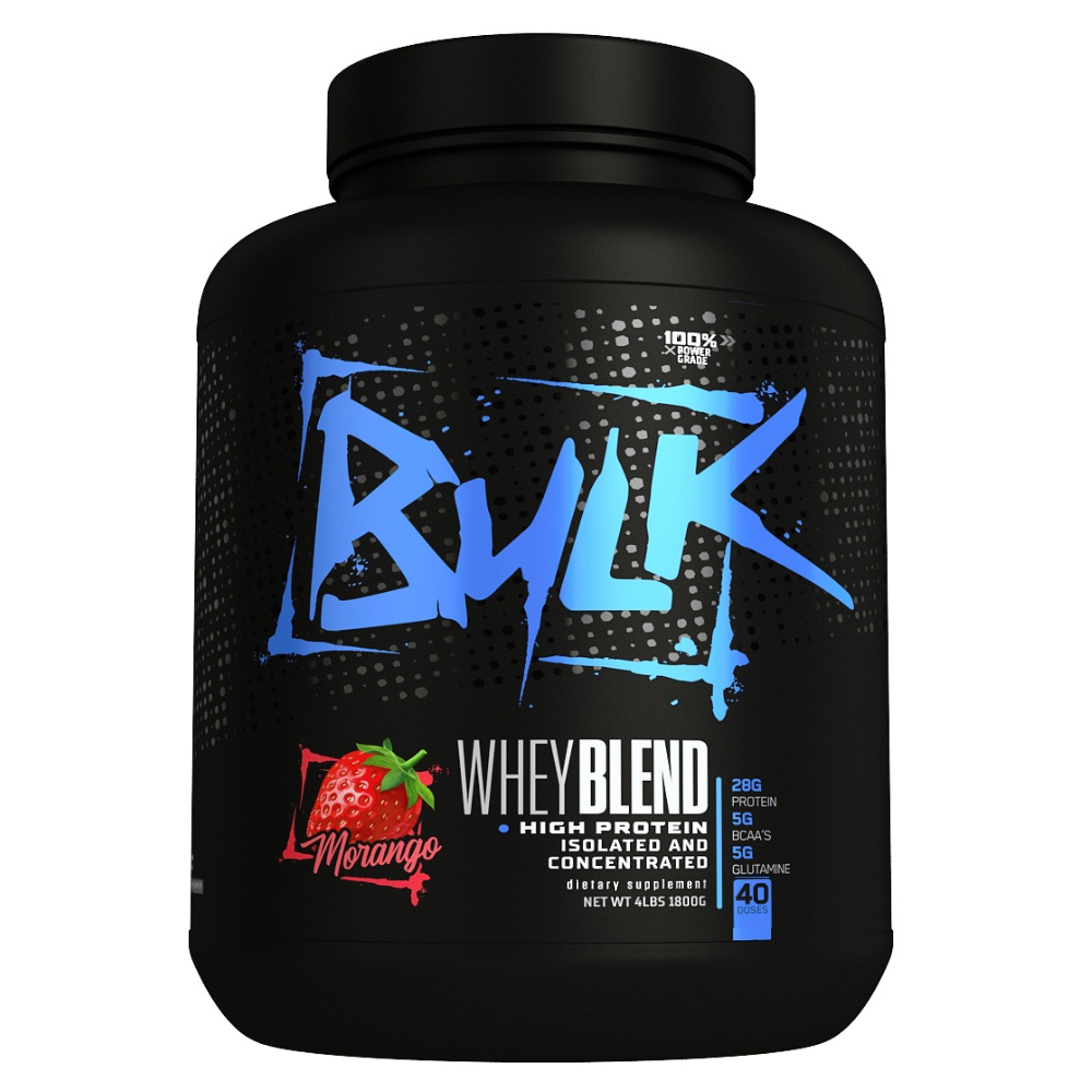 Whey Protein Isolado Blend 1800g Bulk Nutrition