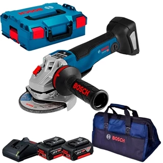 Esmerilhadeira Angular 18V-10PSC c| Bateria 4,0Ah Bolsa Nylon BOSCH