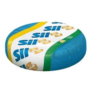 Fio Cabo unipolar SIL FlexSil 750 V 1x2.5mm² azul x 100m