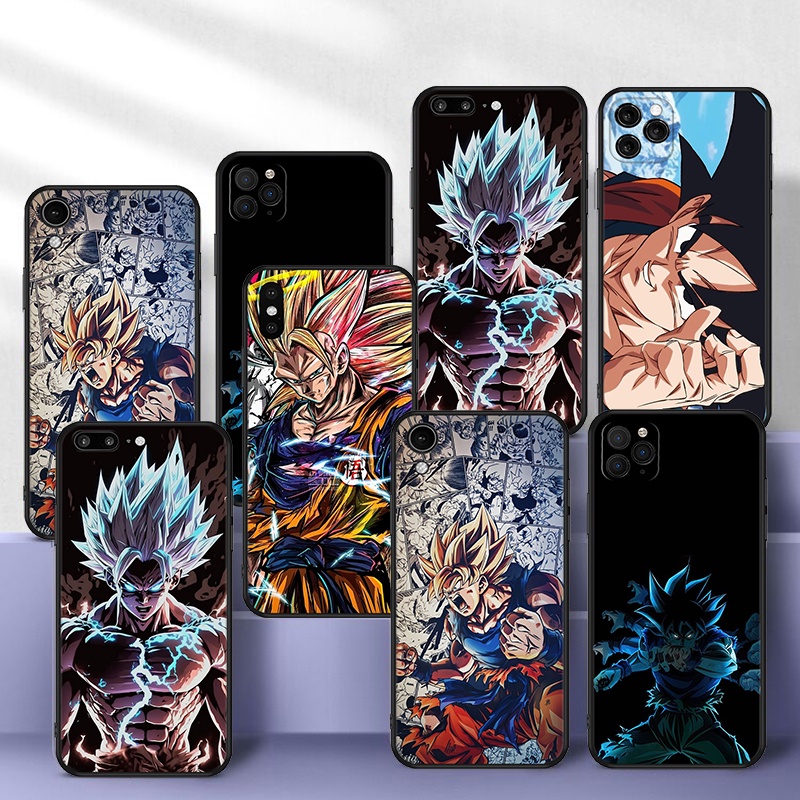iPhone 11 Pro Max 12 12 Mini Dragon Ball Estojo De Silicone Macio Para Telefone