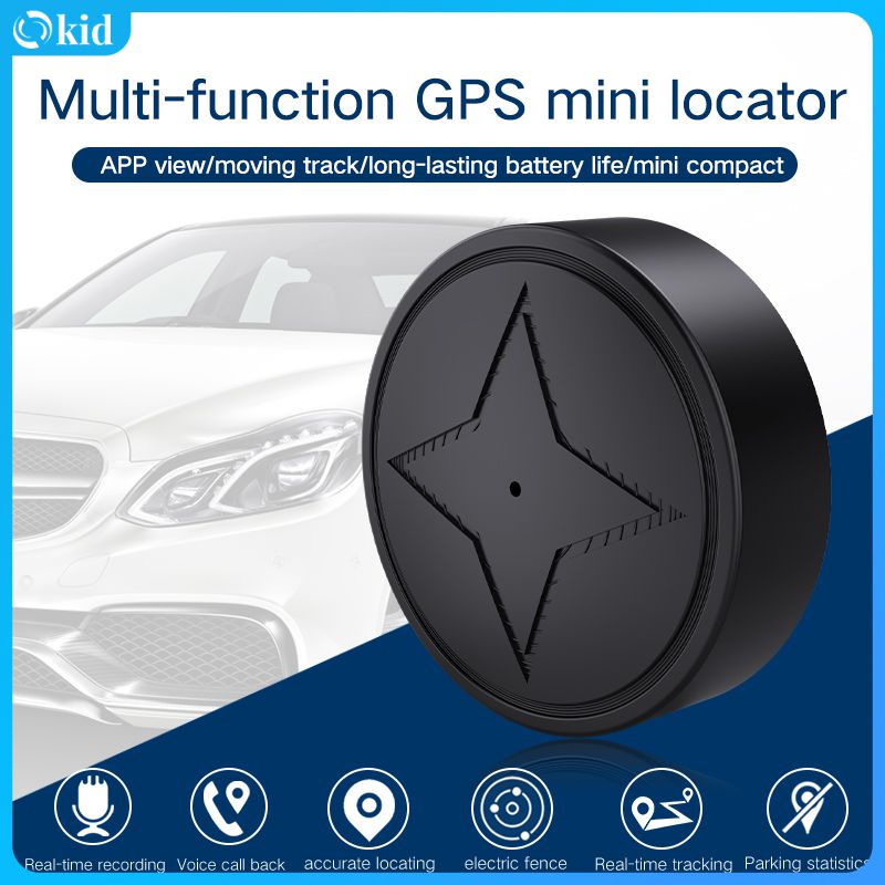 2023 Novo Mini Localizador de Rastreamento GPS Condução Rastreadores de Caminhão de Motocicleta Gsm Gprs Lbs Outdoor Bluetooth Key Finder Wireless Smart Tracker Man Smart Life (kid.br.)