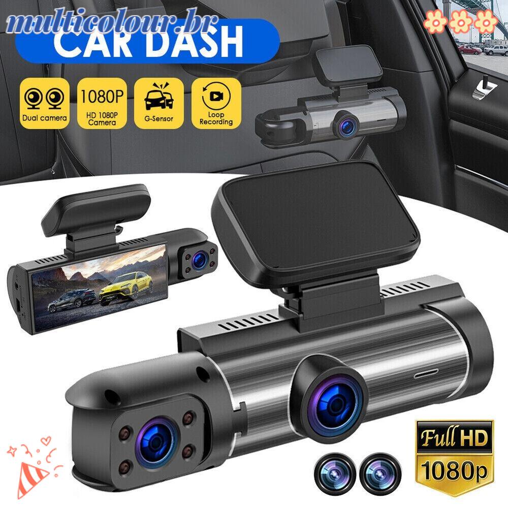 Asawin WiFi Dash Camera 3.16In IPS Double Cameras for Car Video