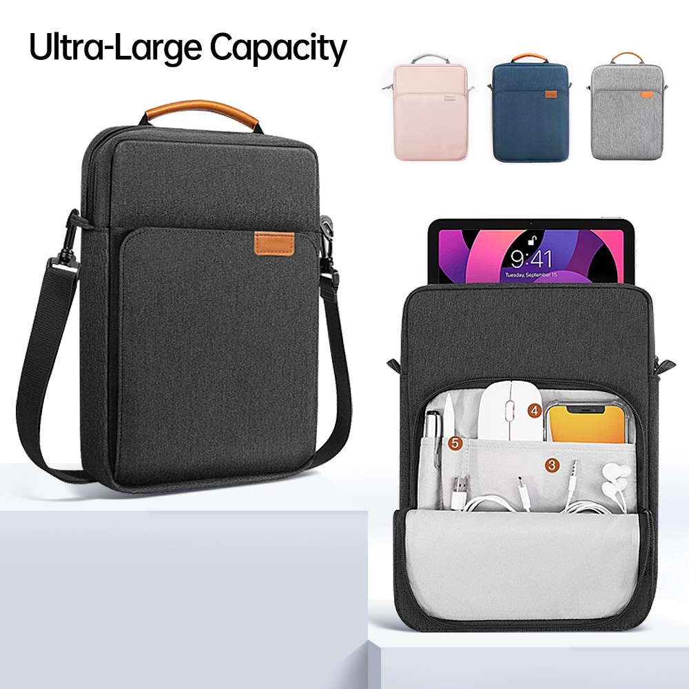 Bolsa De Ombro Para Samsung Galaxy Tab S9 Plus S7 FE S8 12.4 Polegadas S9 S8 S7 11 S6 Lite 2022 10.4 A8 10.5 2021 Transporte Com Alça