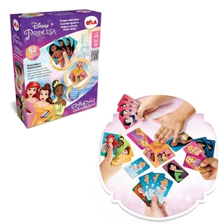 Jogo De Estratégia Trim Trim Com Cartas Princesas Da Disney 1233 Elka