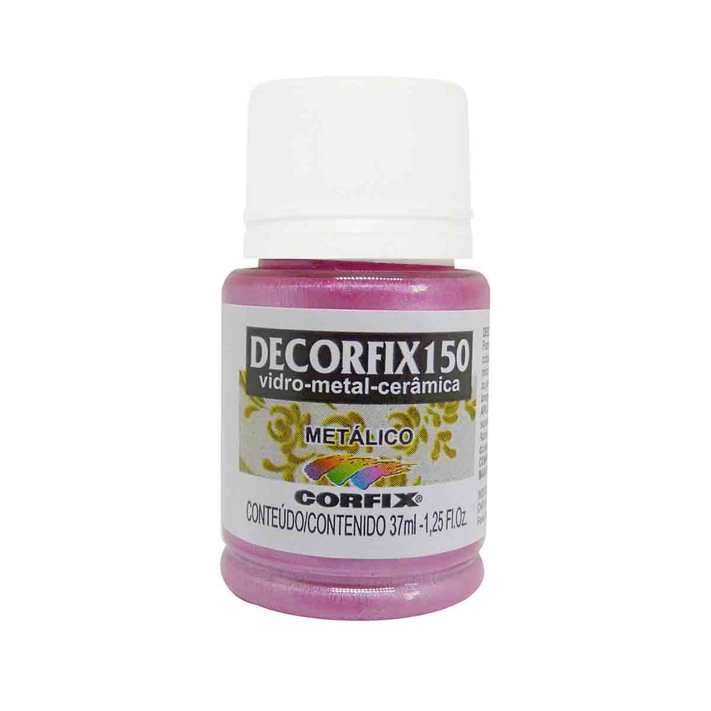 Tinta Decorfix Metalico Rosa Ml Shopee Brasil