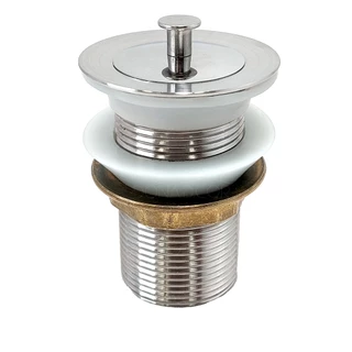 Valvula Lavatorio Tanque Ralo Pia Inox 1 1/4 Cuba Lavabo Tampa Vedação Pia Banheiro Valvula Escoamento 40mm