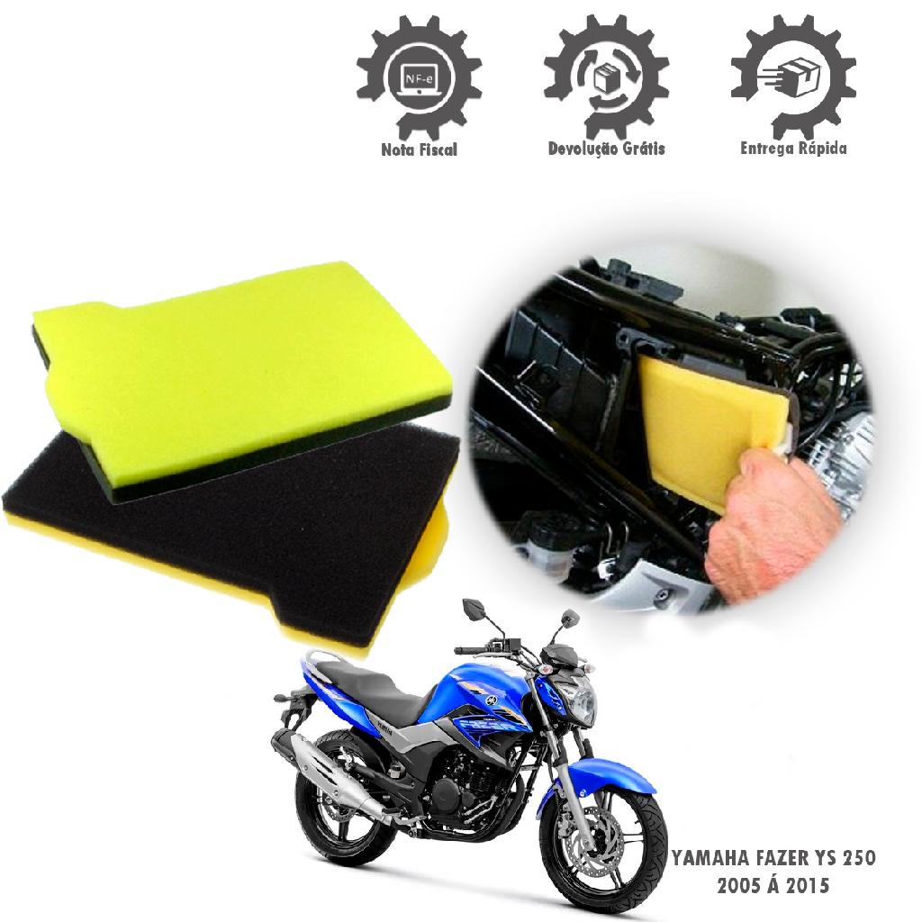 Filtro de Ar Yamaha Fazer YS 250 2005 até 2015