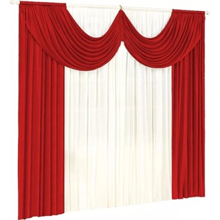 Cortina Paris 2,00 x 1,70 metros para sala ou quarto