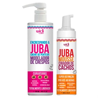 Wdi Care Kit Encrespando e Mousse Criador de Cachos Juba 2 Itens
