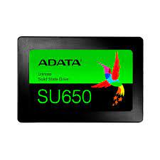 SSD Adata 240gb Su650 Sata3 2,5 7mm Leitura 520mb/s Gravacao 450mb/s
