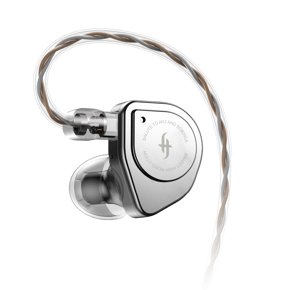 SIMGOT EW200 10mm SCP Diafragma Duplo-Magnético-Circuito & amp ; Fones De Ouvido Intra-Auriculares Dinâmicos De Dupla Cavidade