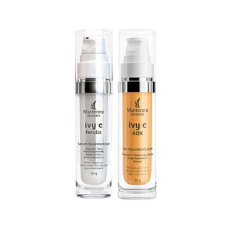 Kit Facial Mantecorp Ivy C - Gel e Sérum Rejuvenescedor 30g em Oferta na Shopee