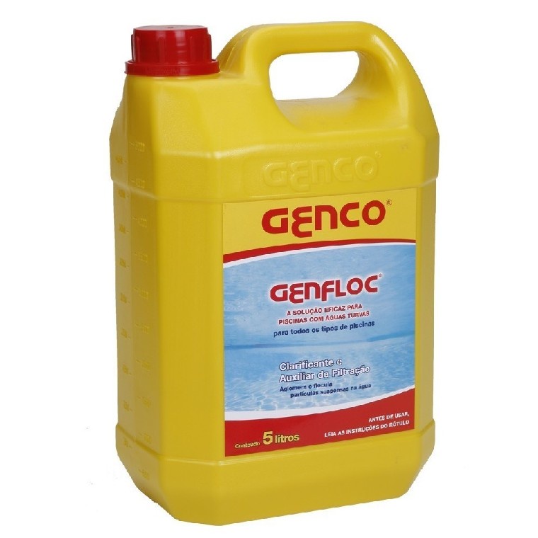 Genco Genfloc Clarificante /aux De Filtração - 5 Lt