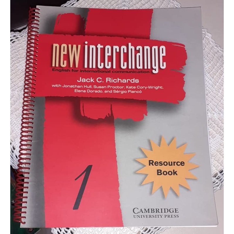 New Interchange Resource Book 1: English for International Communication |  Shopee Brasil