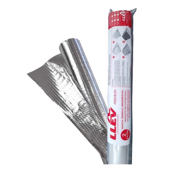 Manta Térmica Premium Dupla Face 50m² - Para Telhados e Forros