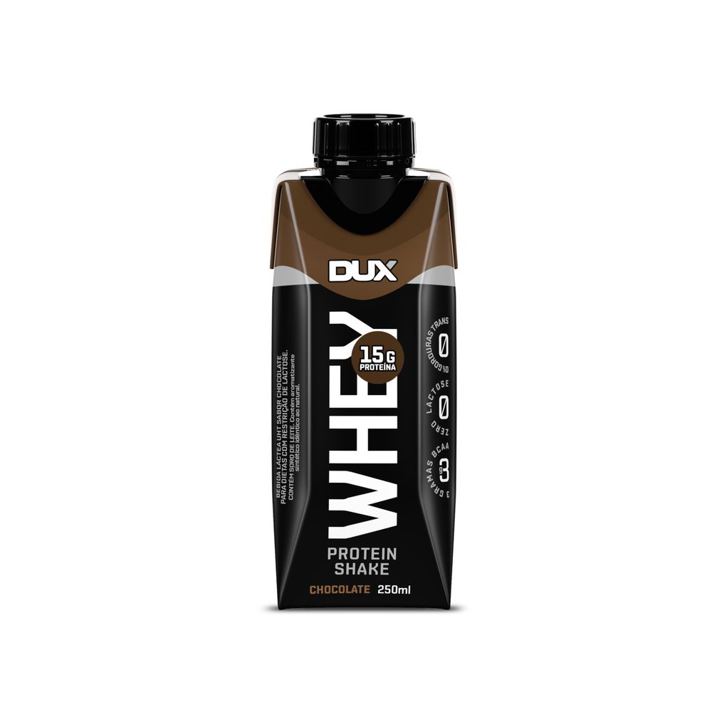 Whey Protein Shake Chocolate 250mL – Dux Nutrition