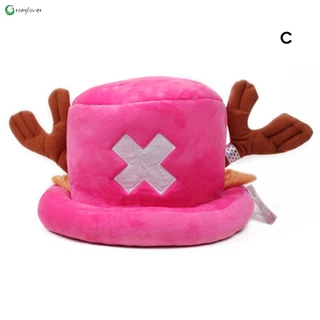 Cute Cartoon Hot Winter Plush Hat Tony Chopper Shape Holiday Gifts para meninas femininas