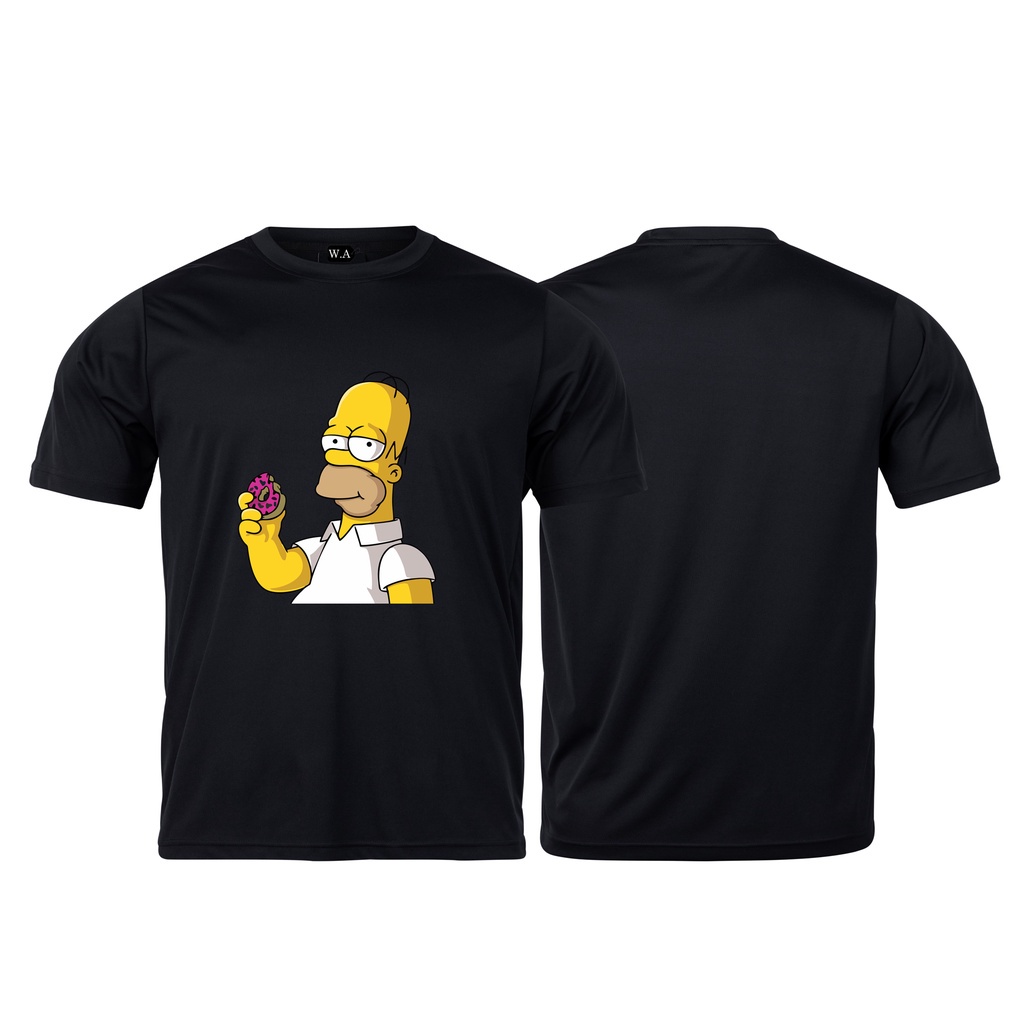 Camiseta Homer Simpson Rosquinha Unissex Top Bf Shopee Brasil 5991