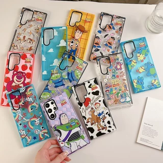 Estojo Disney Toy Story Para Samsung Galaxy S21 S22 S23 S24 Plus Ultra + , TPU Capa Macia