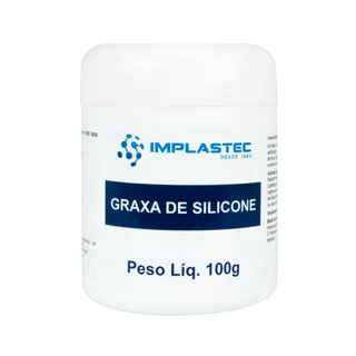 Graxa de Silicone Dielétrica Pote 100g Implastec
