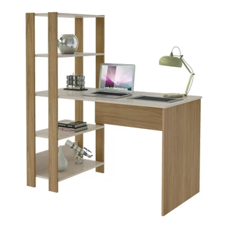 Escrivaninha 120cm com Estante Lateral Multimóveis CR25207