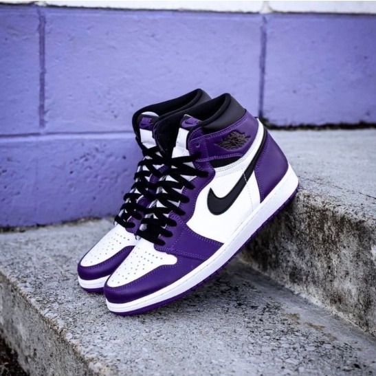 original air jordan 1 high top retro boot-Roxo Azul Branco Vermelho-Promoção