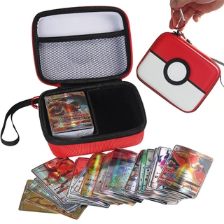 400pcs Pokemon Cartas De Jogo Capacidade Caixa De Livros Porta-Cartões Armazenamento Presentes De Natal