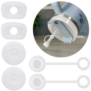 Conjunto De 3 Tampas À Prova De Derramamento De Silicone Compatíveis Para Stanley Cup 1.0 40oz/30oz Tumbler Water Acessórios Anti-Vazamento
