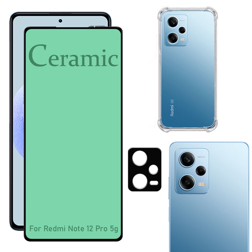 thumbnail image 2 of Pellicola Proteggi Schermo In Idrogel Per Redmi Note 12 Pro – Trasparente E Morbida 2 of 4