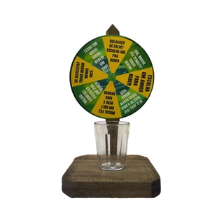 roleta roda shot vira virou copa mundo novidade promoção Jogo Roda Shot Roleta Tequila Beber Roleta Drink Shot
